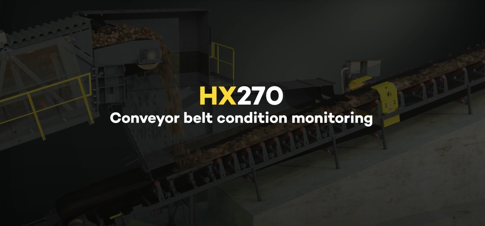 ROXON HX270 Belt condition monitoring